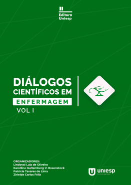 Capa para DIÁLOGOS CIENTÍFICOS EM  ENFERMAGEM - VOL I