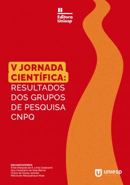 Capa para V JORNADA CIENTÍFICA UNIESP: RESULTADOS DOS GRUPOS DE PESQUISA CNPQ