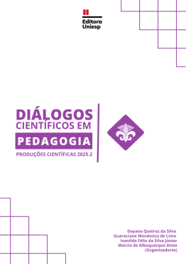 Capa para DIÁLOGOS CIENTÍFICOS EM PEDAGOGIA: PRODUÇÕES ACADÊMICAS 2025.2